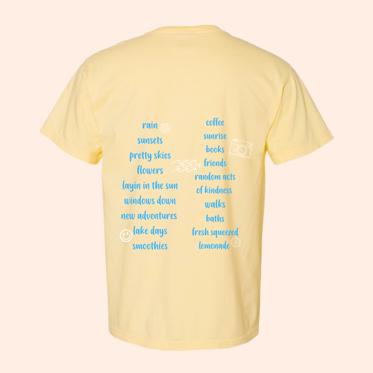 Enjoy the small moments t-shirt