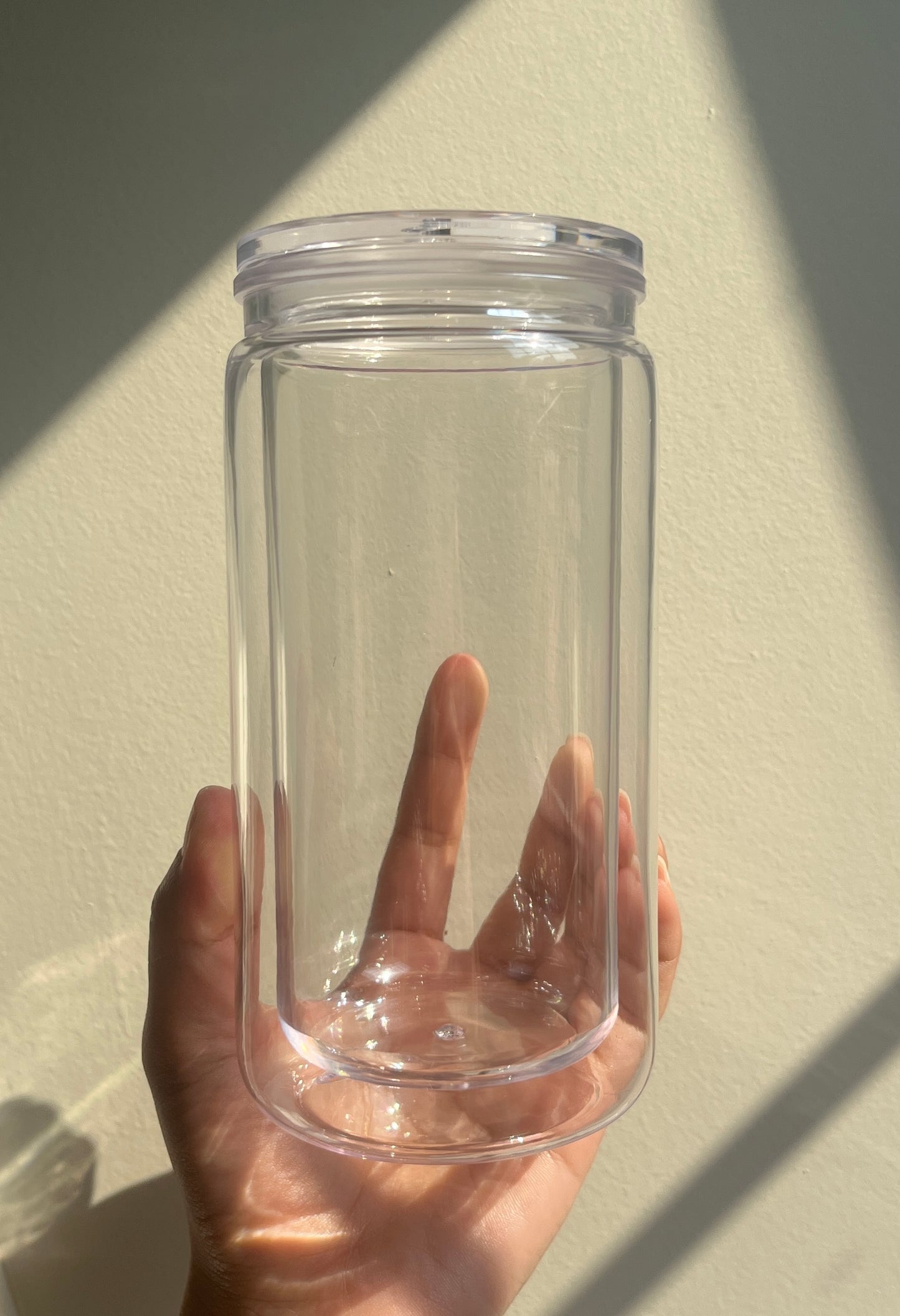 16 oz acrylic snowglobe