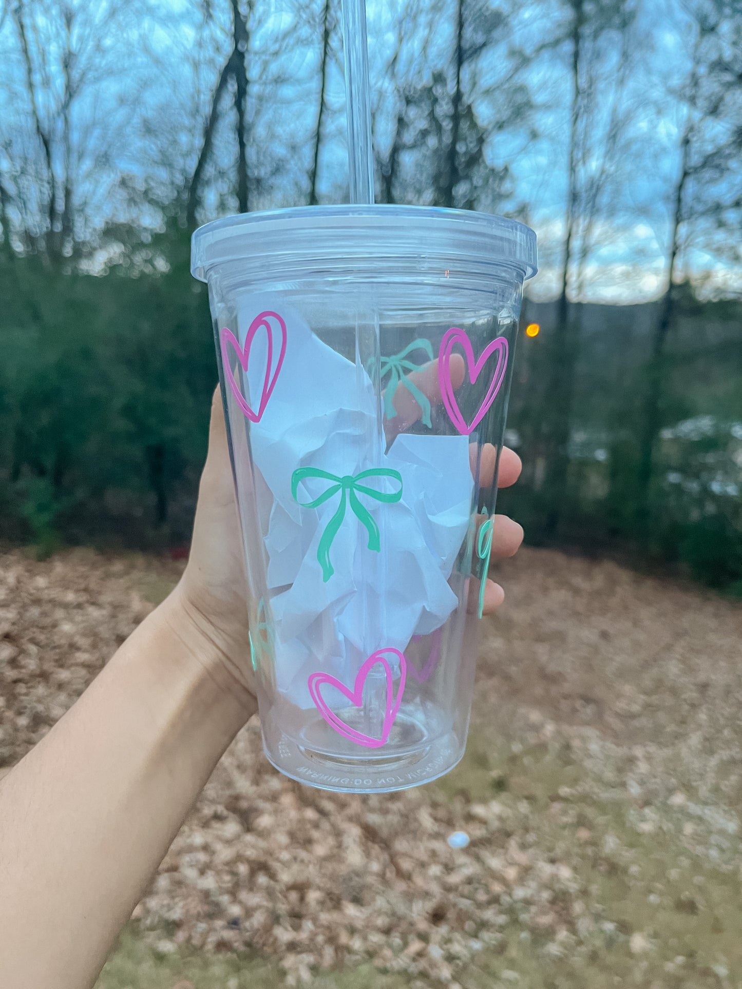 Bow heart era cup