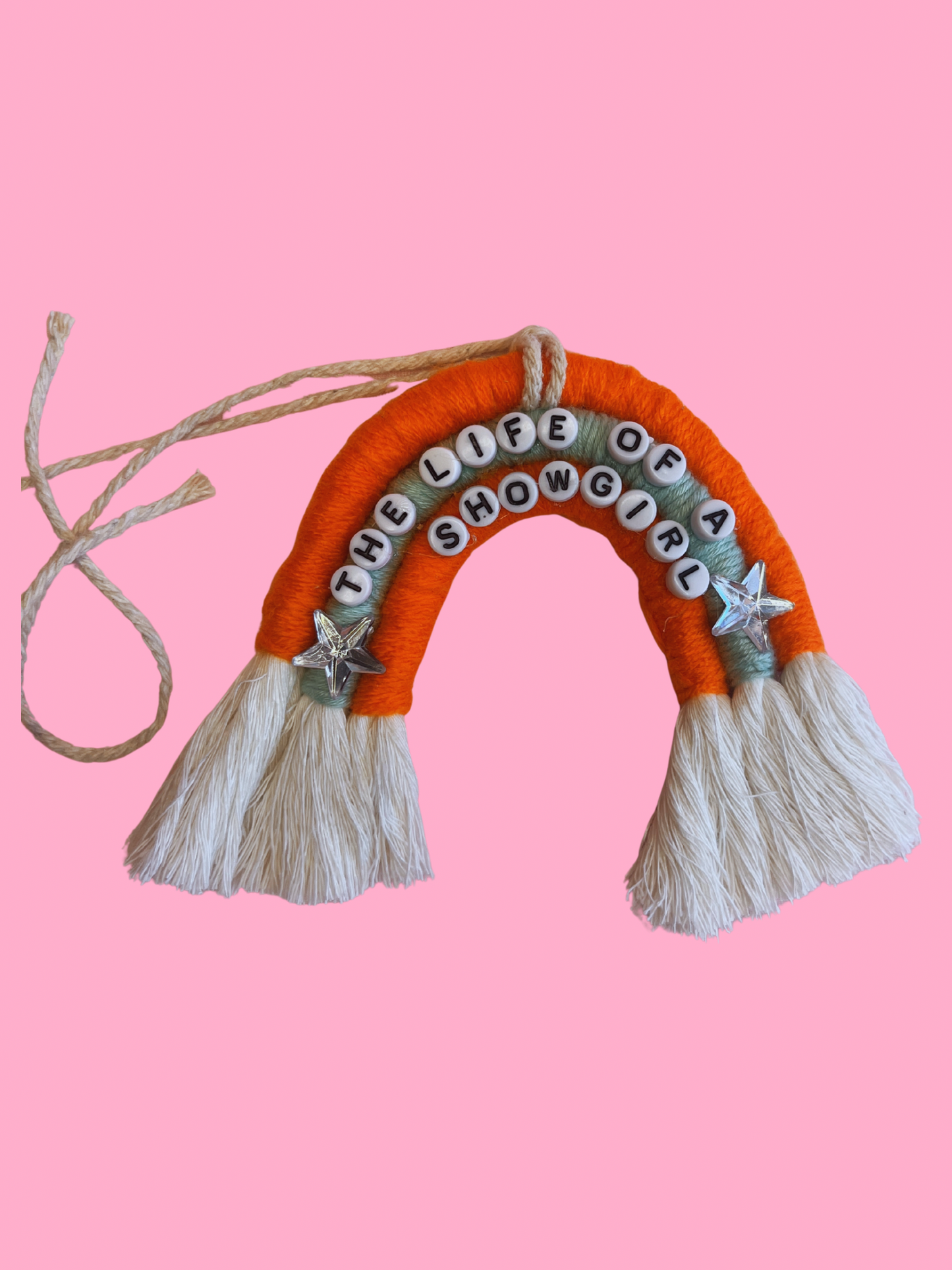 The life of a showgirl car charm