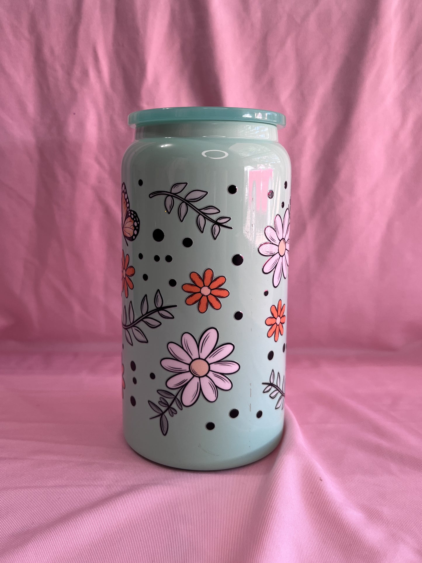 fearlessly blooming stainless cup
