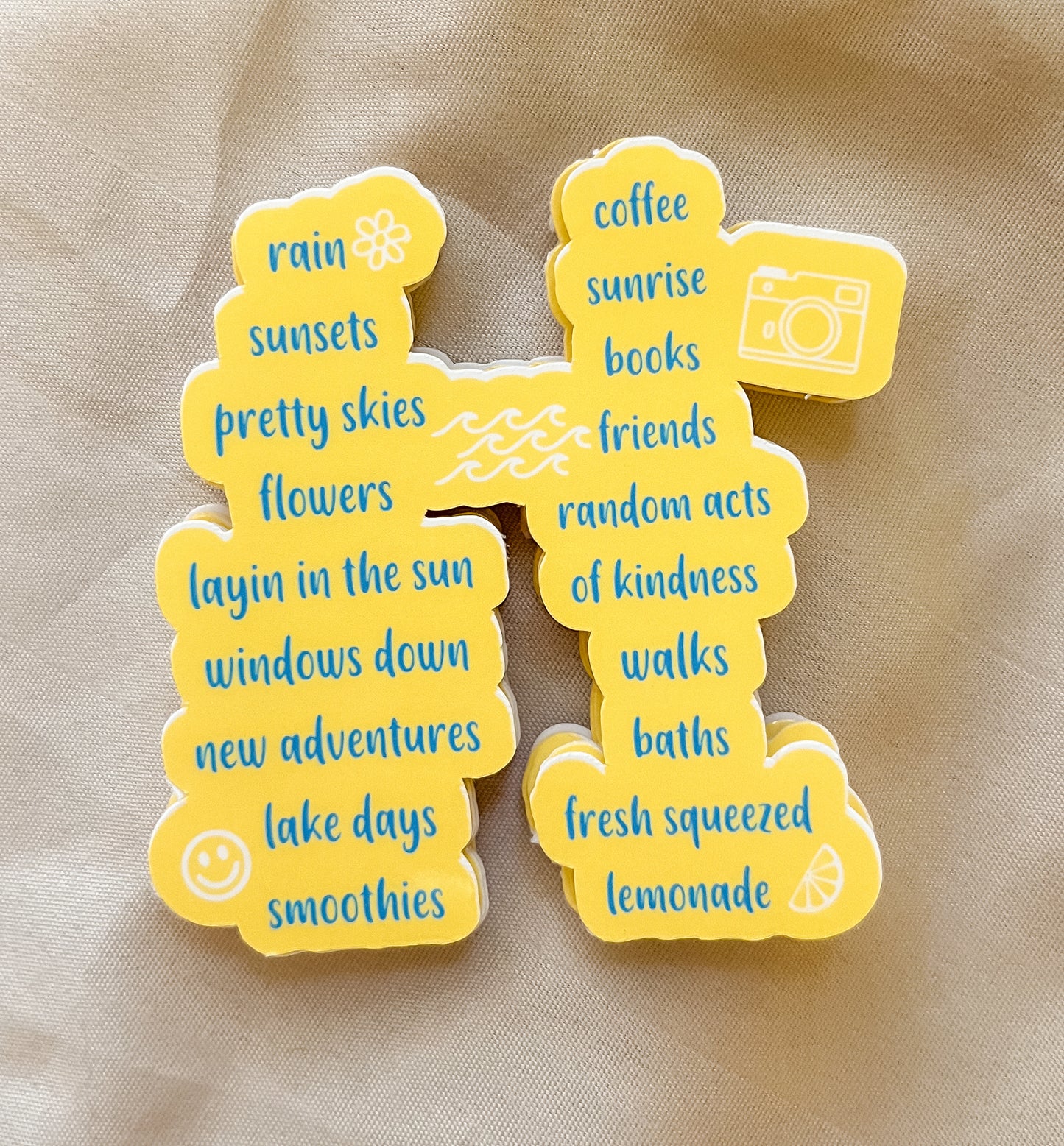 Enjoy the small moments sticker