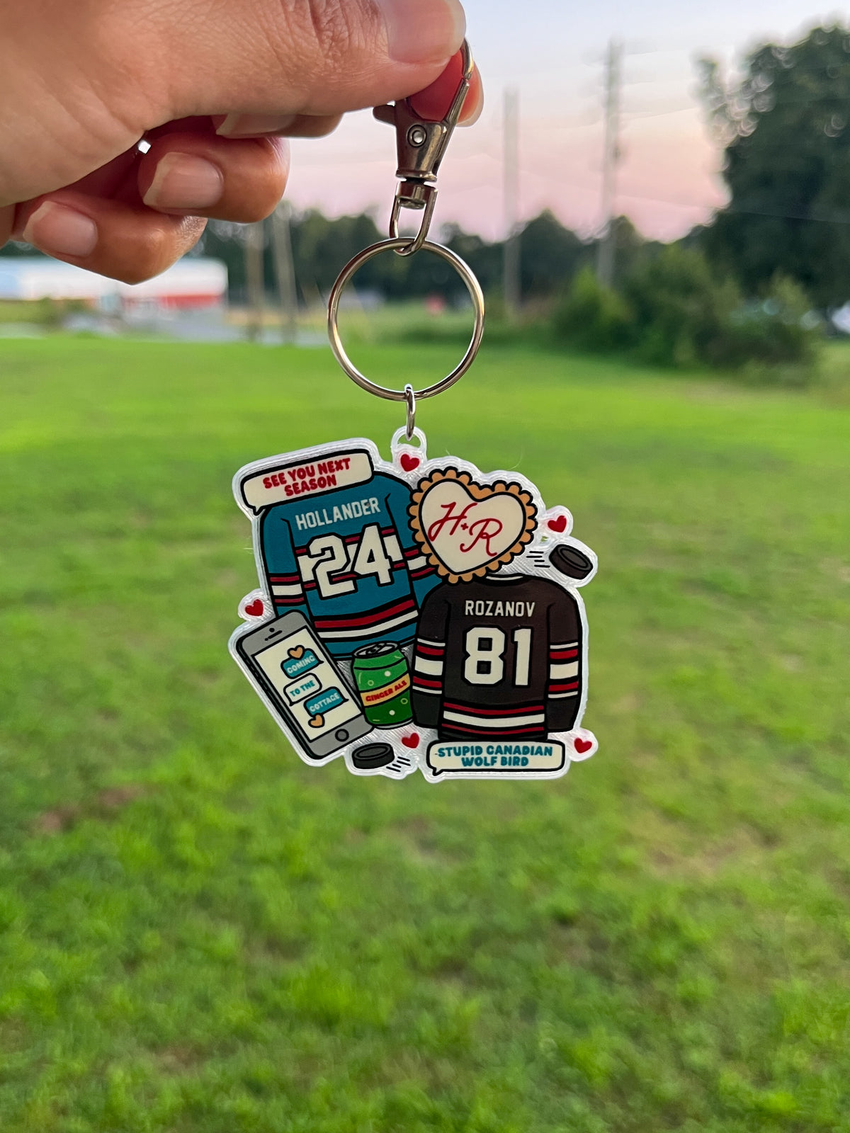 HR keychain