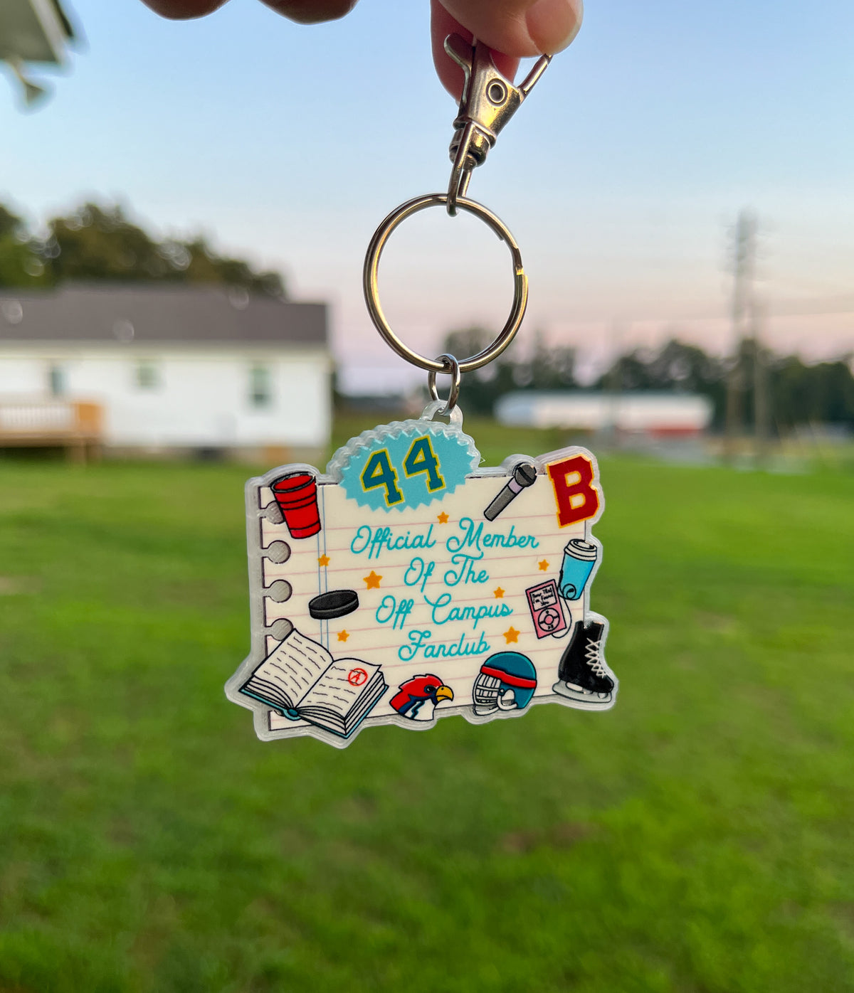 Off campus keychain