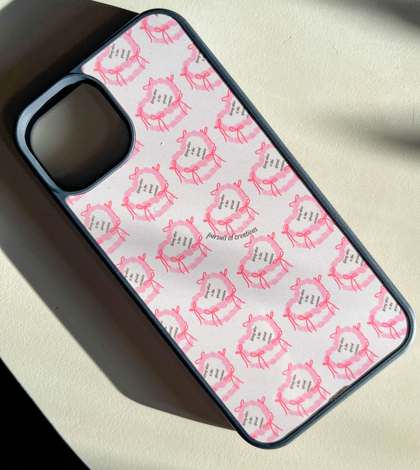 Being alive is the special occasion phone case