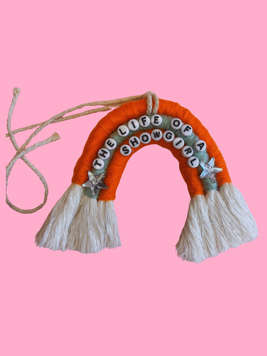 The life of a showgirl car charm