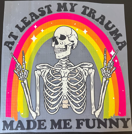 Trauma made me funny Transfer
