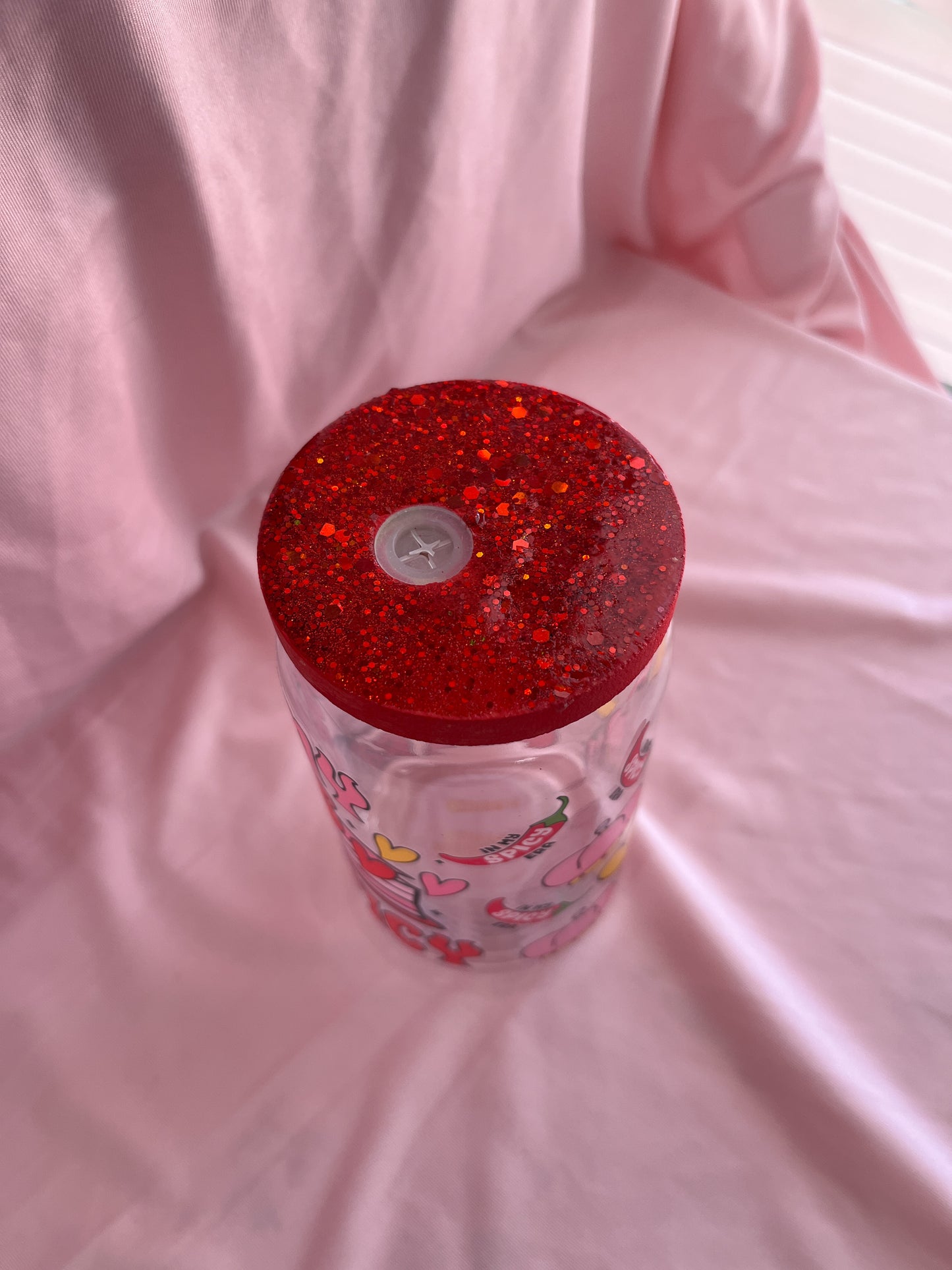 i like my books extra spicy glass cup