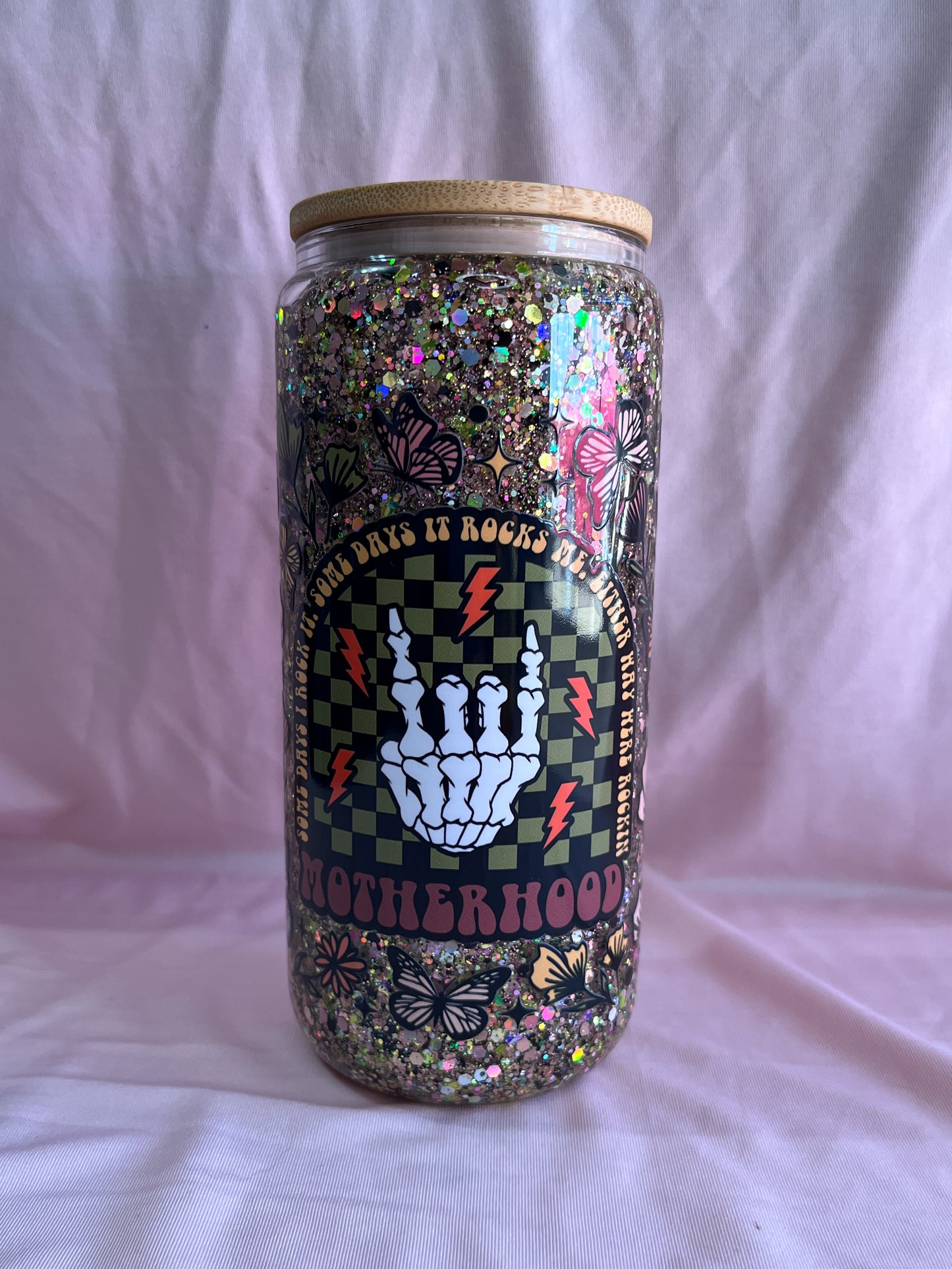 motherhood glass cup