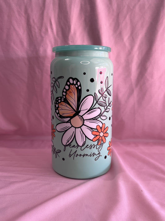 fearlessly blooming stainless cup