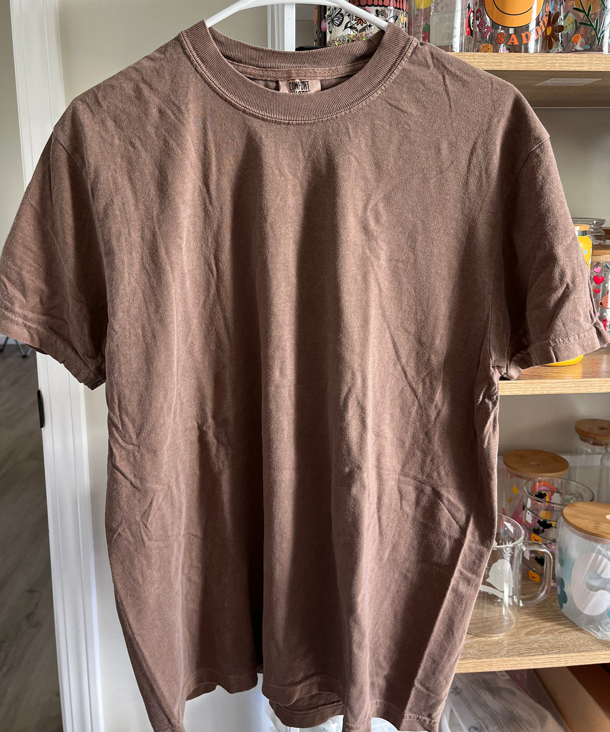 espresso comfort colors t-shirt