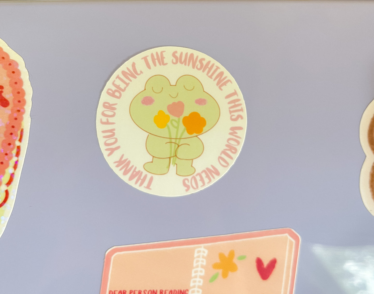 Thank You For Being The Sunshine Sticker