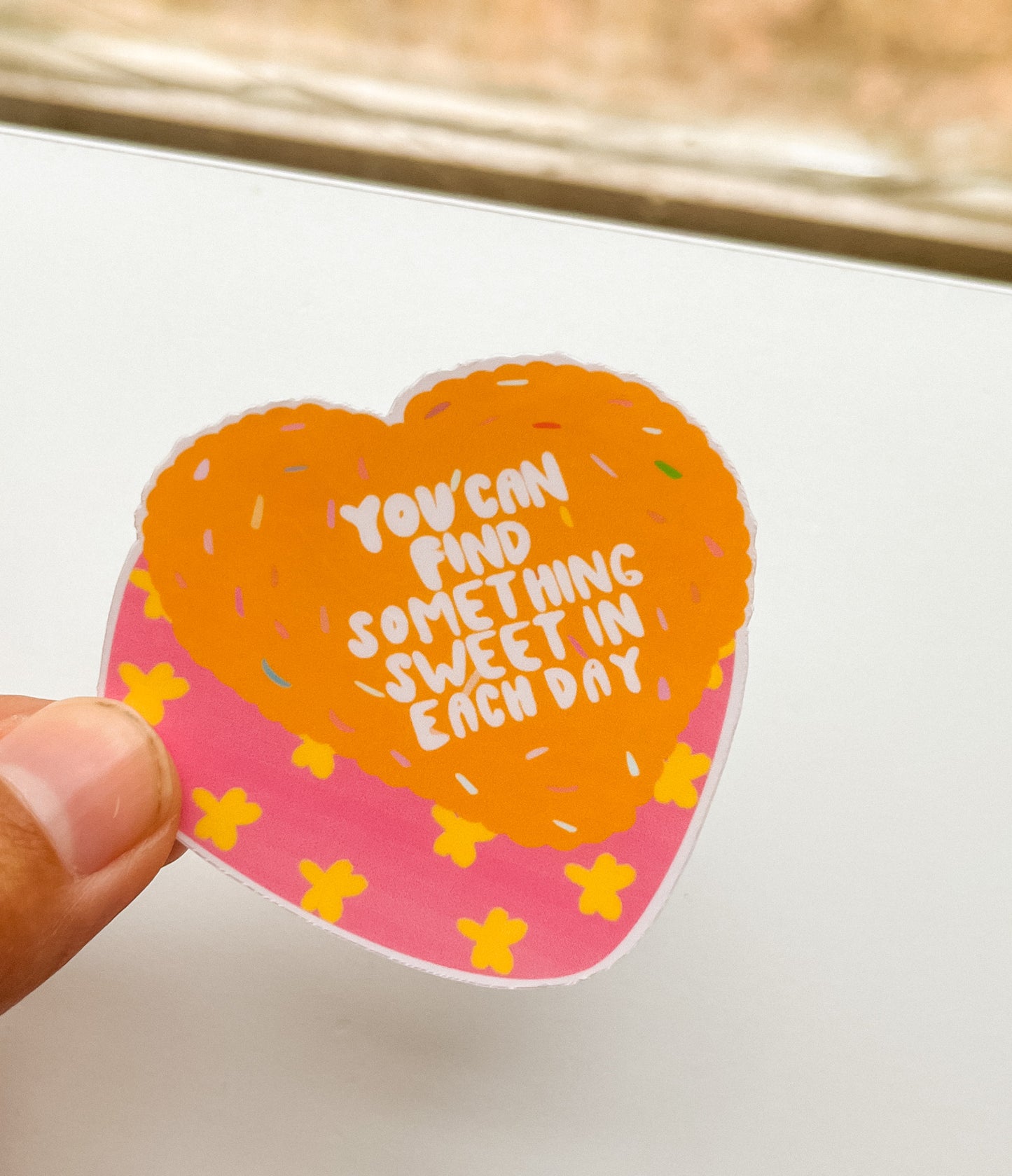 Find Something Sweet In Each Day Sticker